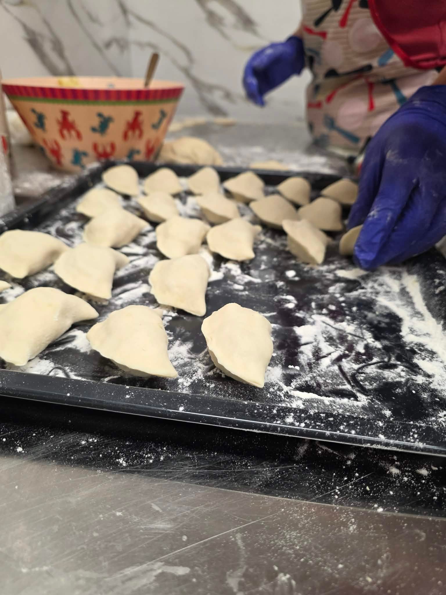 Ręcznie lepione pierogi Pierożki u Zosi
